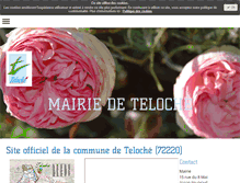Tablet Screenshot of mairiedeteloche.fr